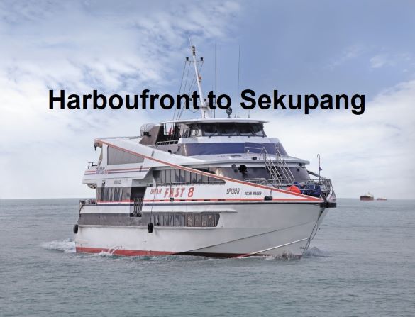 Batam Fast Ferry Ticket - HarbourFront - Sekupang (1 Way/2 Way)